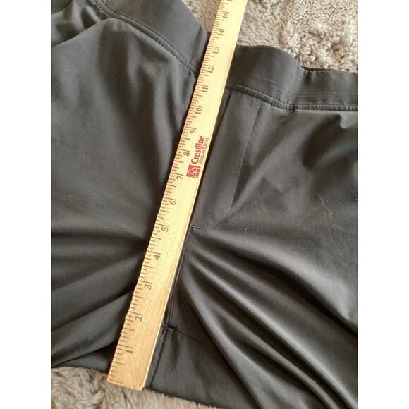 Athleta Women's Brooklyn Mid Rise Ankle Pants Activewear Athletic Black Size 12 - Picture 11 of 13